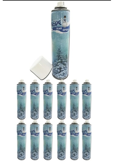 12li Kar Köpüğü Spreyi, Eriyen Kar, Parti Köpük Karı Kına Bride