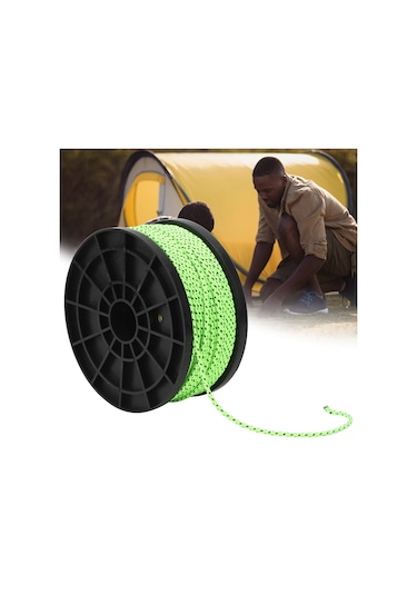 Fosenze 2.5mm 50m Yoğun Yoğunluklu Dış Mekan İçin Yansıtıcı Tekerlek, Çadır, Gölge, Balıkçılık, Rüzgar Ve Çamaşır İçi Güvenlik İpi Diğer