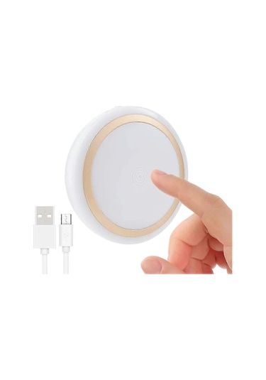 Şarj Edilebilir Dokunmatik Zamanlayıcılı Işık, Kısılabilir Çocuk Çok Renkli