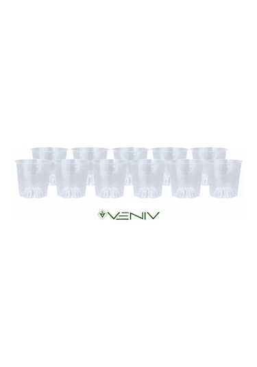 Orkide Yetiştirme Saksısı Pot 10 Adet-0.75l 10
