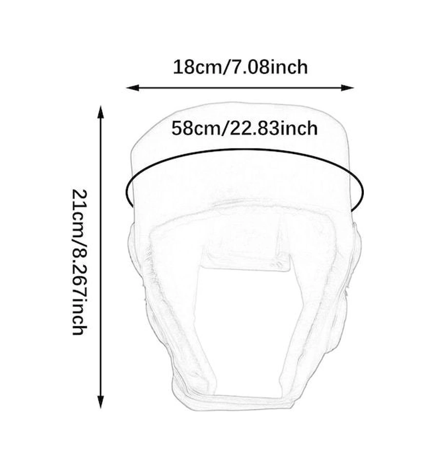Shineyee Kırmızı Çocuklar İçin Spor Muay Thai, Boks Ve Dövüş Antrenmanı Korumalı Başlık Kırmızı
