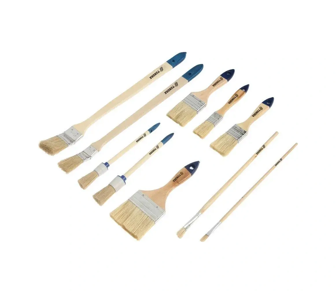Tundra Doğal Evrensel Boya Fırçaları 10'lu Set 28298683
