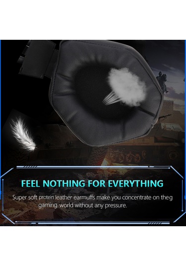 Shineyee G15mv Kablolu Oyun Kulaklığı - Dış Mikrofon, Rgb Işık Efekti, Hızlı Ses Kontrol, Usb+3.5mm Bağlantı, Siyah