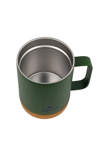 Çelik Mug Termos - Igloo - Cork - 350ml - Haki - 205696 Diğer