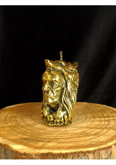 Altın Şaman Mumu 163993710 Gri