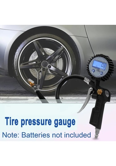Xuweiwei Mavi-g003 Araba Suv Kamyon Karavan Icin Dijital Lastik Basinc Gostergesi Evrensel Model Hizli Baglanti Parcalari Jp Ab Abd Guclendirici Bant