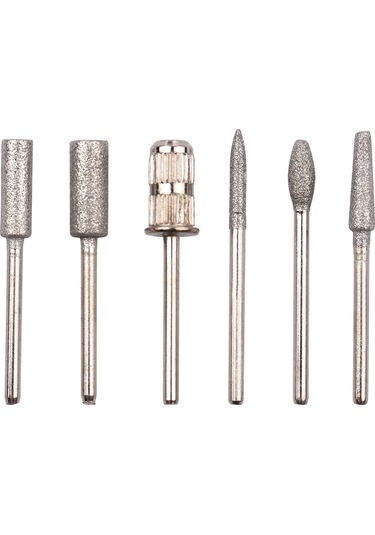 Reedark Usb Şarjlı Elektrikli Tırnak Taşlama Makinesi 5000-20000 Rpm 6 Adet Uç Ve Zımpara Bandı Siyah