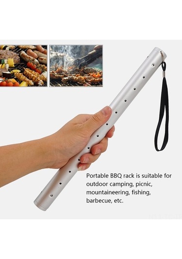 Tongxida Pratik Çelik Mangal Aleti: Taşınabilir Bbq Izgarası, Ev Ve Dış Mekan Kullanıma Uygun, Kolay Montajlı Karbon Mangal Se Gümüş