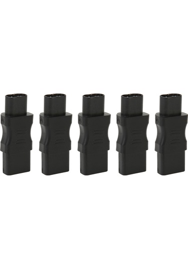 Kangvka 5 Adet Iec320 C8-c13 Güç Dönüştürücü, 2500w 10a, Pvc Kasa, Pdu, Laptop, Ups, Sunucu Odaları İçin Jd-38