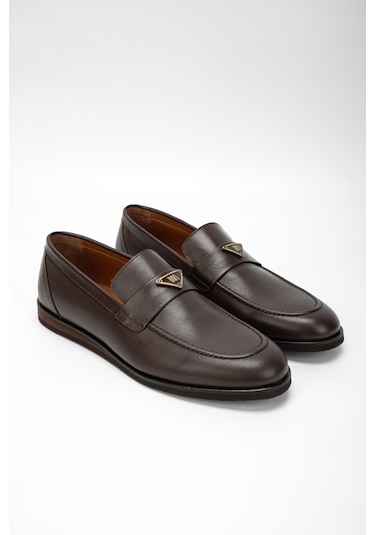 Valmenti Erkek Kahverengi Hakiki Deri Casual Ayakkabı 537 3379 Erk Ayk Sk23/24 Kahverengi