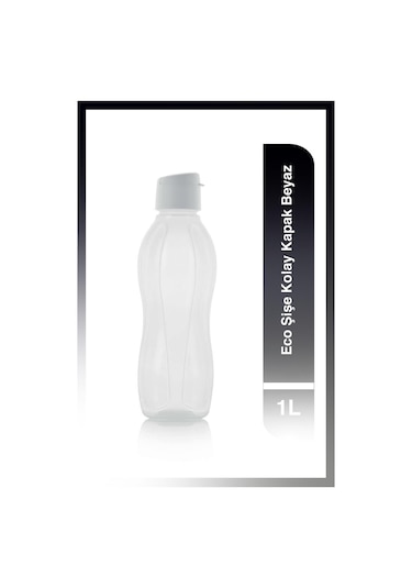 Tupperware Eco Şişe KK 1 L Beyaz