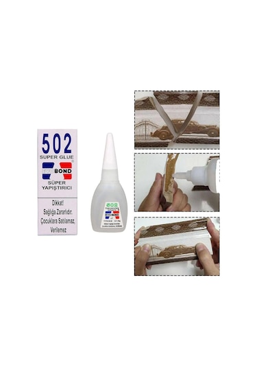 3 Adet 502 Süper Yapıştırıcı Anında Saniye Kuruma Japon 20g Hızlı Güçlü Yapışkan Ofis Malzemeleri Deri Cam Metal Çok Dayanıklı