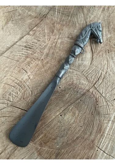 ANTİK OKSİT PİRİNÇ AYAKKABI ÇEKECEĞİ PİRİNÇ AYAKKABI KERATA 28CM