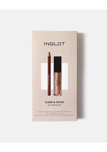 Lip Makeup Set Plump & Define Dolgun Ve Belirgin Dudaklar İçin 2 Li Dudak Makyaj Seti