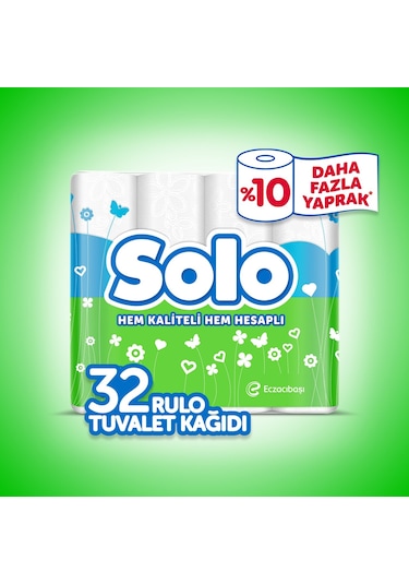 Solo Tuvalet Kağıdı 32 Rulo