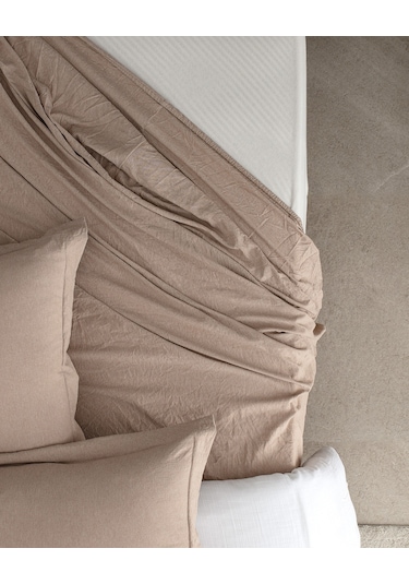 Madame Coco Meleni Tek Kişilik Comforter Set - Kiremit Kırmızı