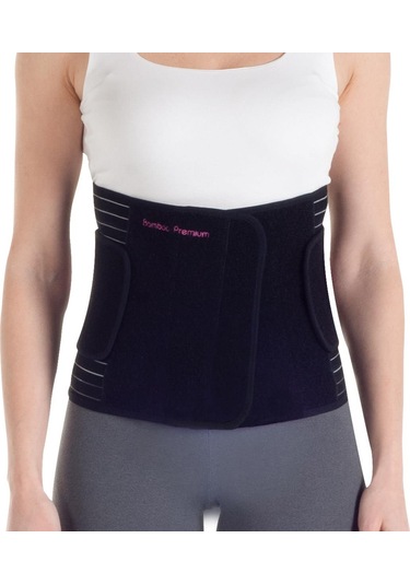 Owli Bamboo Premium Doğum Sonrası Korse Siyah