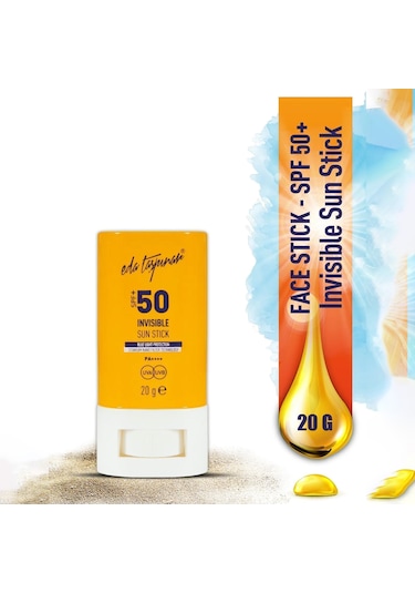 Eda Taşpınar Invisible Yüz Güneş Korucu Stick SPF50+ 20 G