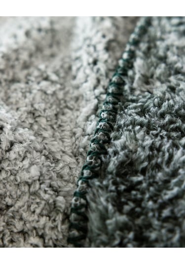 Nord Çift Kişilik Sherpa Battaniye - Haki Çok Renkli