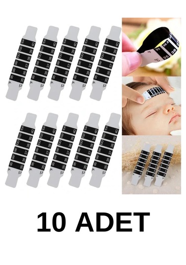 Vekorr Tek Kullanımlık Ateş Ölçer 10'lu