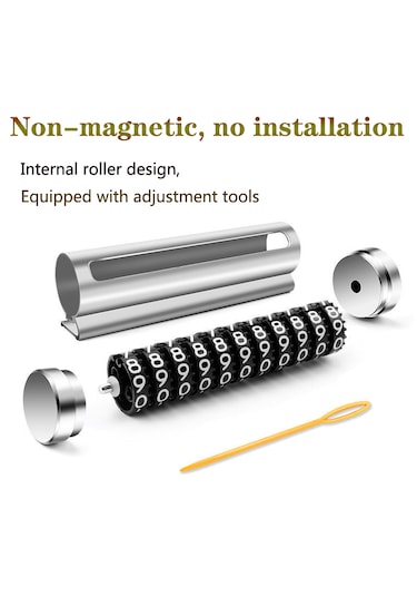 Point Araç Ön Cam Telefon Numarası Şifre Tip Numaratör Gri Silver