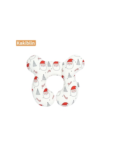 Koruyucu Seyahat Araba Koltuğu Baş Ve Boyun Yastık Yumuşak Boyun No.22 Ekru