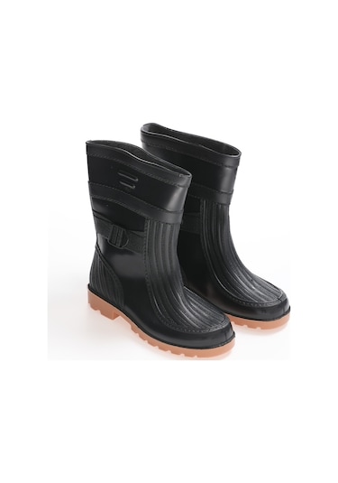 Gezer Kışlık Genç Erkek Çizme (554653544) Siyah
