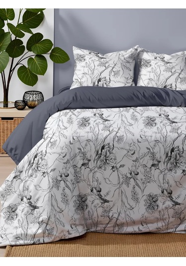 Vasilisa 50x70 Yastık Kılıfı 2 Adet %100 Pamuk Poplin 480942401 Gri