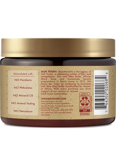 Shea Moisture Manuka Balı Ve Mafura Yağı Durulanmayan nemlendirici Saç Kremi 340 G