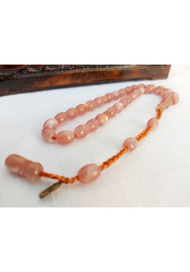 İsa Balkaya Usta Havşalı Sedefli Hareli Katalin Tesbih 8.5x10.5