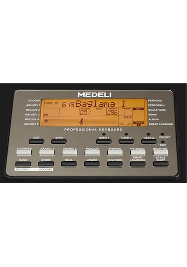 Medeli Dante Tr-j V2 Türk Ritimli Org