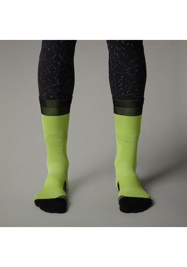 The North Face Trail Run Sock Crew Unisex Çorap-28893-açık Yeşil Açık Yeşil
