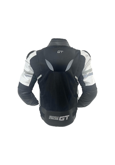 Forte GT Titan Hörgüçlü Motosiklet Montu Beyaz - Siyah