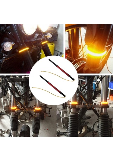 Youtek Motorsiklet Bisiklet Için Led Fork Tersine Isik Lambalari - Iki Adet, Işık Yönlendirme, Su Geçirmez, Kolay Kurulum, Güvenli Sürüş