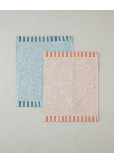 English Home Stripe Edge Pamuk El Havlusu 30x40 Cm Mint Mint