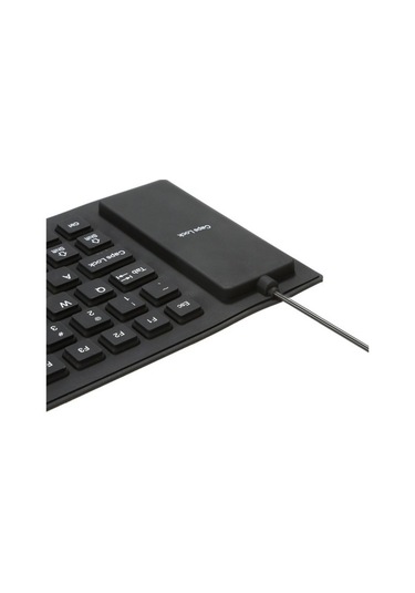 Carrier 85 Tuş Katlanabilir Esnek Rulo Usb Kablolu Silikon