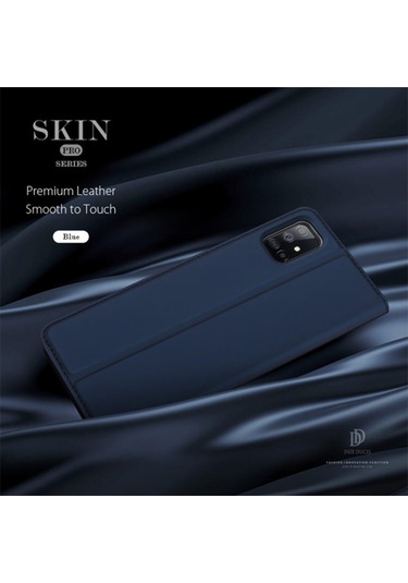 Dux Ducis Sm Galaxy M51 Kilif Kapakli Flip Cover Kilif Skin Pro 119546785 - Renk / Rose Gold