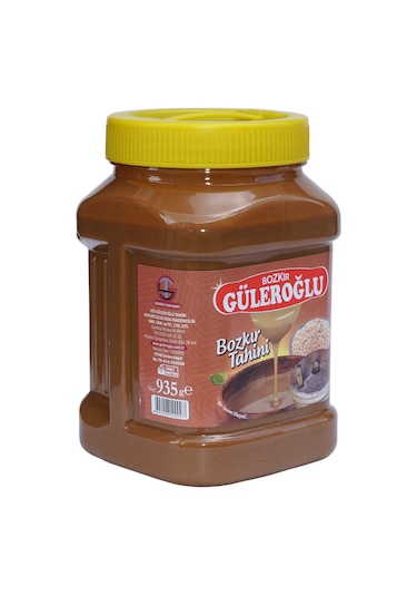 Güleroğlu Kepekli Bozkır Tahini Plastik Kutu Net 935 Gr