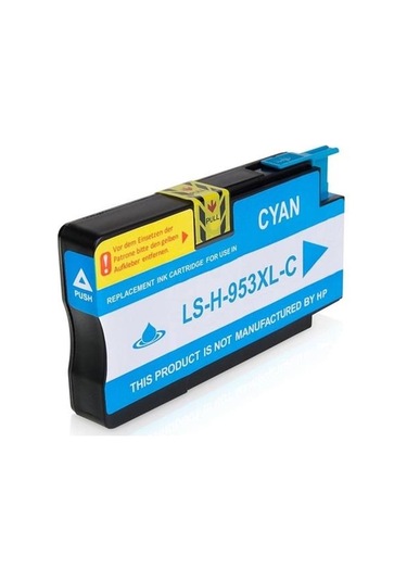 Tecprint Hp 953xl Uyumlu Mavi Uyumlu Kartuş