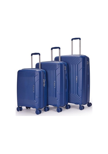 Benetton Trolley Valiz Koyu Mavi Büyük Boy 14bnt8001-01-kmv mavi