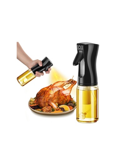 Seçkin Trend Çok Amaçlı Cam Şişe Püskürtmeli Dağıtıcı Yağdanlık Limonluk Sirke Sosluk Spreyi Çok Renkli