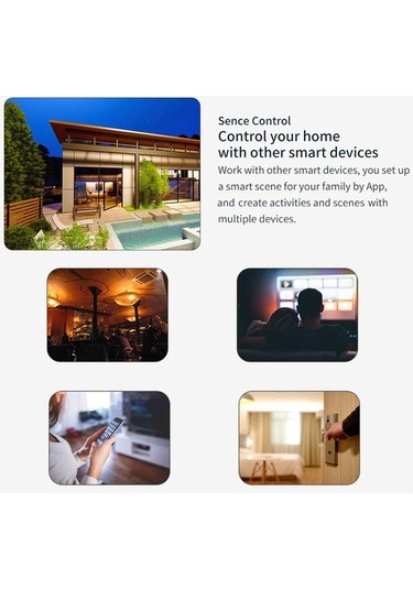 Moly Yunboo Beyaz Plastik Akıllı Çok Modlu Kablosuz Ağ Geçidi - Uygulama İle Kontrol Edilebilir 71x71x20mm Cihaz