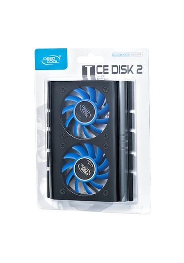 Deep Cool Icedısk 2 Hdd 60X60X12Mm 2 Fan Fan Hard Disk Drive So