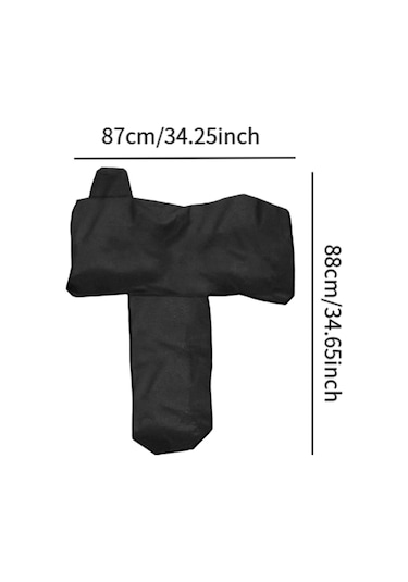 Suntek Eyer Kılıfı Western Wrap Oxford Kumaş Koruması Siyah