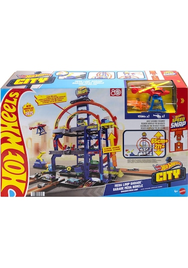Hot Wheels Cıty Mega Loop Garage Jbm74