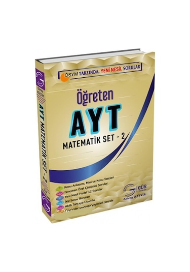 Gür Yayınları Öğreten Ayt Matematik Set 2 Fasikülü Yni