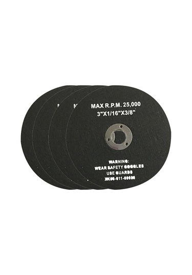 Geeksen 75mm Metal Kesme Diski, 3" Pnevmatik Makine İçin, Paslanmaz Çelik Ve Metal Kesim, 80m/s Hızlı Kesim, Çift Ağızlı Güçlü Konstrüksiyon