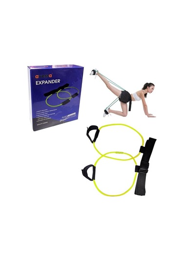Avessa Belden Bağlamalı Hafif Direnç Lastiği Seti Sarı EXSET-300 Sarı