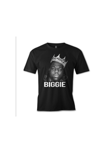 Biggie Siyah Erkek Tshirt