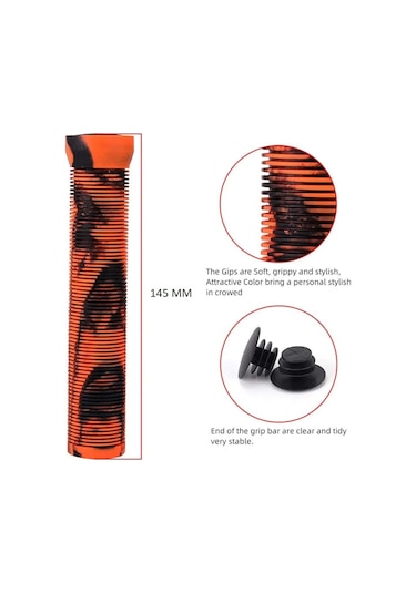 Efr A65 Bikes Dilber Mtb Bmx Dirt Jump 14,5cm Elcik-grip Kırmızı / Siyah Kırmızı